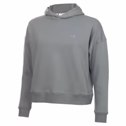 Calvin Klein Womens 2022 Capa Lightweight Breathable Moisture Wicking Hoody - 2XL, Sage