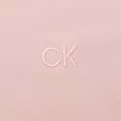 Calvin Klein Womens 2022 Salon Crew Neck Soft Feel Comfort Cropped Sweater - 2XL, Ice Pink