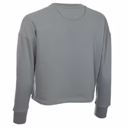 Calvin Klein Womens 2022 Salon Crew Neck Soft Feel Comfort Cropped Sweater - XS, Sage