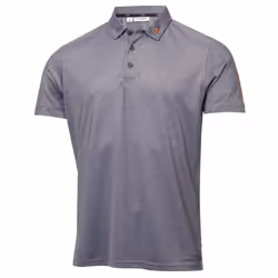 Calvin Klein Mens Concord Sustainable Moisture Wicking Golf Polo Shirt - L, Navy Marl