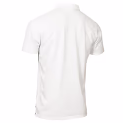 Calvin Klein Mens 2023 Parker Moisture Wicking Lighweight Golf Polo Shirt - XL, White/Blue