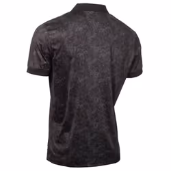 Calvin Klein Mens 2023 Tie Dye Print Sustainable Lightweight Golf Polo Shirt - M, Black