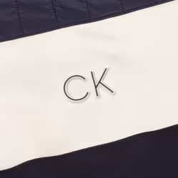 Calvin Klein Mens Danvers 1/4 Zip Stretch Insulated Golf Sweater - XL, Navy