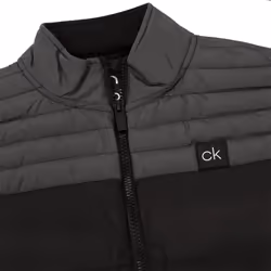Calvin Klein Mens 2022 Voltron Padded Water Resistant Golf Gilet - 2XL, Black