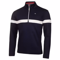 Calvin Klein Mens 2022 Scale CK Insul-Lite 1/2 Zip Golf Sweater - L, Navy