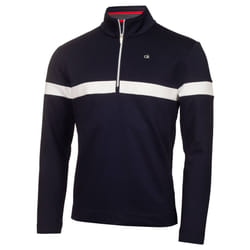 Calvin Klein Mens 2022 Scale CK Insul-Lite 1/2 Zip Golf Sweater - L, Navy