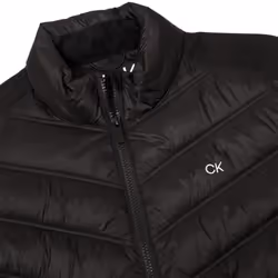 Calvin Klein Mens Frontera Insulated Breathable Hybrid Golf Jacket - 2XL, Black