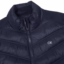 Calvin Klein Mens Frontera Insulated Breathable Hybrid Golf Jacket - L, Navy