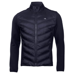 Calvin Klein Mens Frontera Insulated Breathable Hybrid Golf Jacket - 2XL, Navy