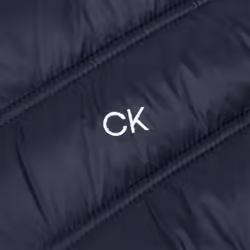 Calvin Klein Mens Frontera Moisture Wicking Full Zip Hybrid Golf Gilet - S, Navy