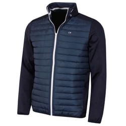 Calvin Klein Mens 2022 CK Hybrid Insulate Lightweight Golf Jacket - 2XL, Navy/Navy