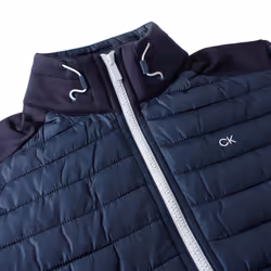 Calvin Klein Mens 2022 CK Hybrid Insulate Lightweight Golf Jacket - 3XL, Navy/Navy