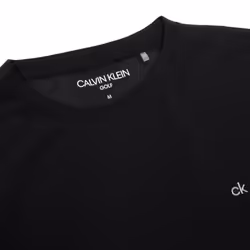 Calvin Klein Mens 2022 Assorted Long Sleeve 3 Pack Breathable Wicking T-Shirt - L, Black/Navy/Silver