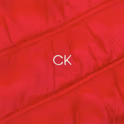 Calvin Klein Mens Frontera Moisture Wicking Full Zip Hybrid Golf Gilet - S, Red