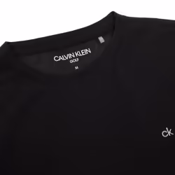 Calvin Klein Mens Assorted Long Sleeve 3 Pack Breathable Wicking T-Shirt - S, Black/Black/Black