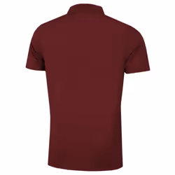 Calvin Klein Mens 2022 Central Eco Lightweight Moisture Wicking Golf Polo Shirt - 4XL, Burgundy