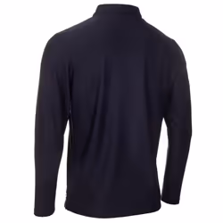Calvin Klein Mens 2024 Long Sleeve Light Central Golf Polo Shirt - XXXXL, Navy