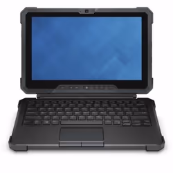 DELL DW79J, German, Touchpad, DELL, Dell Latitude 12 Rugged Tablet, Black, Dust resistant, Waterproof