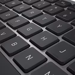 DELL KM7120W keyboard Mouse included Office RF Wireless + Bluetooth AZERTY Belgian Grey, Titanium - Additional view 8