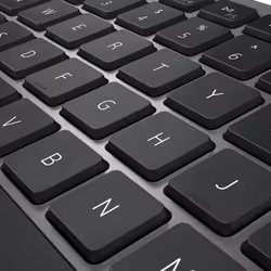 DELL KM7120W keyboard Mouse included Office RF Wireless + Bluetooth QWERTY Nordic Grey, Titanium - Additional view 8