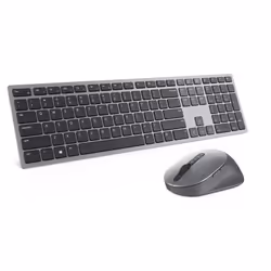 DELL KM7321W keyboard Mouse included Office RF Wireless + Bluetooth AZERTY Belgian Grey, Titanium - Additional view 7