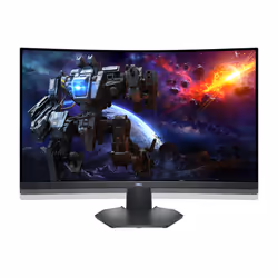 DELL S Series S3222DGM LED display 80 cm (31.5") 2560 x 1440 pixels Wide Quad HD LCD Black