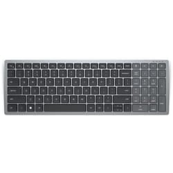 DELL KB740 keyboard Office RF Wireless + Bluetooth QWERTY US International Grey, Black
