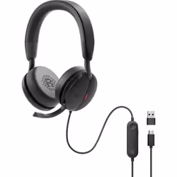DELL WH5024 Headset Wired Head-band Calls/Music USB Type-C Black - Additional view 4