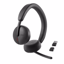 DELL WL3024 Headset Wired & Wireless Head-band Calls/Music USB Type-C Bluetooth Black - Additional view 8