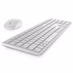 DELL KM5221W keyboard Mouse included Office RF Wireless QWERTZ Czech, Slovakian White