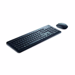 DELL KM3322W keyboard Mouse included Office RF Wireless QWERTZ Czech, Slovakian Black