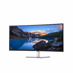 DELL UltraSharp U4025QW computer monitor 101.6 cm (40") 5120 x 2160 pixels 5K Ultra HD LCD Silver - Additional view 4