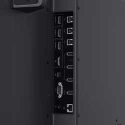 DELL P6524QT Interactive flat panel 163.9 cm (64.5") LCD 350 cd/m² 4K Ultra HD Black Touchscreen - Additional view 7