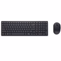 DELL KM555 keyboard Mouse included Universal RF Wireless + Bluetooth QWERTZ German Black - Additional view 2
