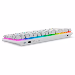 Alienware Pro Wireless Gaming keyboard USB + RF Wireless + Bluetooth White - Additional view 4