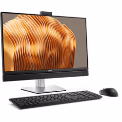 DELL Pro QB24250 Intel Core Ultra 7 265 61 cm (24") 1920 x 1080 pixels All-in-One PC 16 GB DDR5-SDRAM 512 GB SSD Windows 11 Pro Wi-Fi 6E (802.11ax) Black, Silver