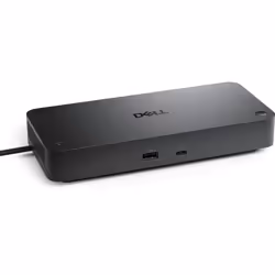DELL Pro Thunderbolt 4 SD25TB4, Wired, Thunderbolt 4, 130 W, 2500 Mbit/s, Black, 8K Ultra HD