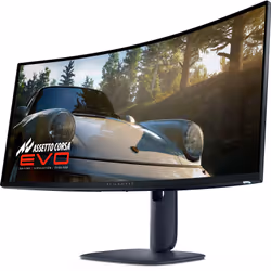 Alienware AW3425DW computer monitor 86.4 cm (34") 3440 x 1440 pixels Wide Quad HD QD-OLED Blue