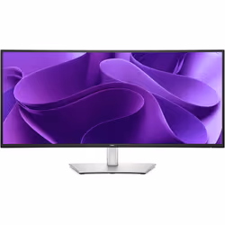 DELL Pro Plus P3425WE, 86.6 cm (34.1"), 3440 x 1440 pixels, Wide Quad HD, LCD, 8 ms, Black, Grey