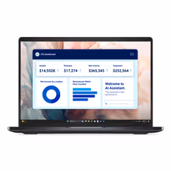 DELL Pro 13 Premium PA13250 Copilot+ PC Intel Core Ultra 7 268V Laptop 33.8 cm (13.3") Touchscreen Quad HD+ 32 GB LPDDR5x-SDRAM 512 GB SSD Wi-Fi 7 (802.11be) Windows 11 Pro UK English Grey - Additional view 2