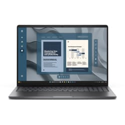DELL Pro 16 PC16255 AMD Ryzen™ 5 PRO PRO 230 Laptop 40.6 cm (16") Full HD+ 16 GB DDR5-SDRAM 512 GB SSD Wi-Fi 6E (802.11ax) Windows 11 Pro UK English Black
