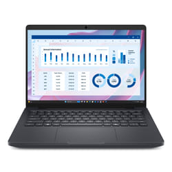 DELL Pro Max 14 MC14255 Copilot+ PC AMD Ryzen AI 7 PRO 350 Mobile workstation 35.6 cm (14") Full HD+ 16 GB LPDDR5x-SDRAM 512 GB SSD Wi-Fi 7 (802.11be) Windows 11 Pro UK English Black