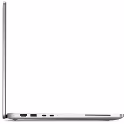 DELL Pro 16 Plus PB16255 Copilot+ PC AMD Ryzen AI 5 PRO PRO 340 Laptop 40.6 cm (16") Full HD+ 16 GB LPDDR5x-SDRAM 512 GB SSD Wi-Fi 7 (802.11be) Windows 11 Pro UK English Platinum, Silver - Additional view 5