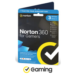 Norton 360 for Gamers Internet Security with VPN 3 Devices 12 Month Su