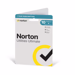 Norton Utilities Ultimate 10 Devices 1 Year Subscription for Windows PC