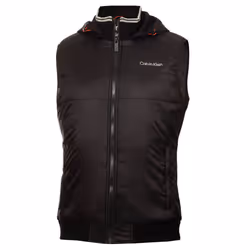 Calvin Klein Mens 2023 Somme Valley Hybrid Water Resistant Thermal Golf Gilet - S, Black
