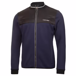 Calvin Klein Mens 2023 Nash Mills Hybrid Full Zip Insulated Golf Jacket - XL, Peacoat