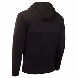 Calvin Klein Mens 2023 Addington Half Zip Stretch Thermal Golf Sweater - L, Black Marl