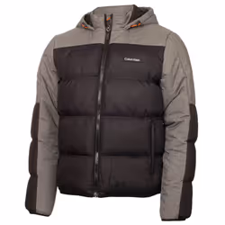 Calvin Klein Mens 2023 Elmswell Hybrid Water Resistant Thermal Golf Jacket - M, Black