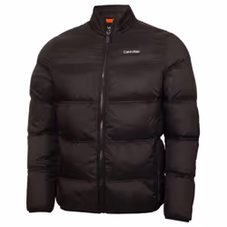 Calvin Klein Mens 2023 Torrington Padded Insulated Thermal Golf Jacket - XL, Black